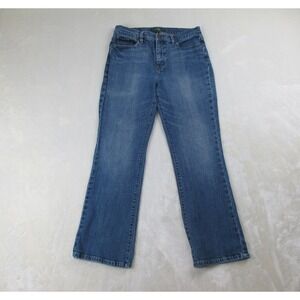 Lauren Ralph Lauren Pants Womens 10 Blue‎ Jeans Denim Classic Bootcut Ladies